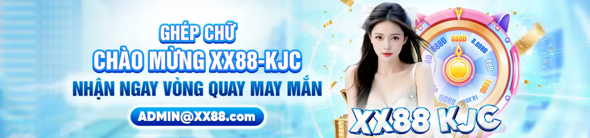 Ghép chữ chào mừng xx88 KJC